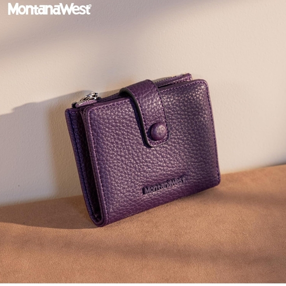 Montana West Purple Women's Wallet - Picture 2 of 6